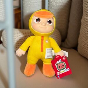 NWT JAZWAREES CoComelon Duckie Costume Doll Plush Stuffed Doll P18